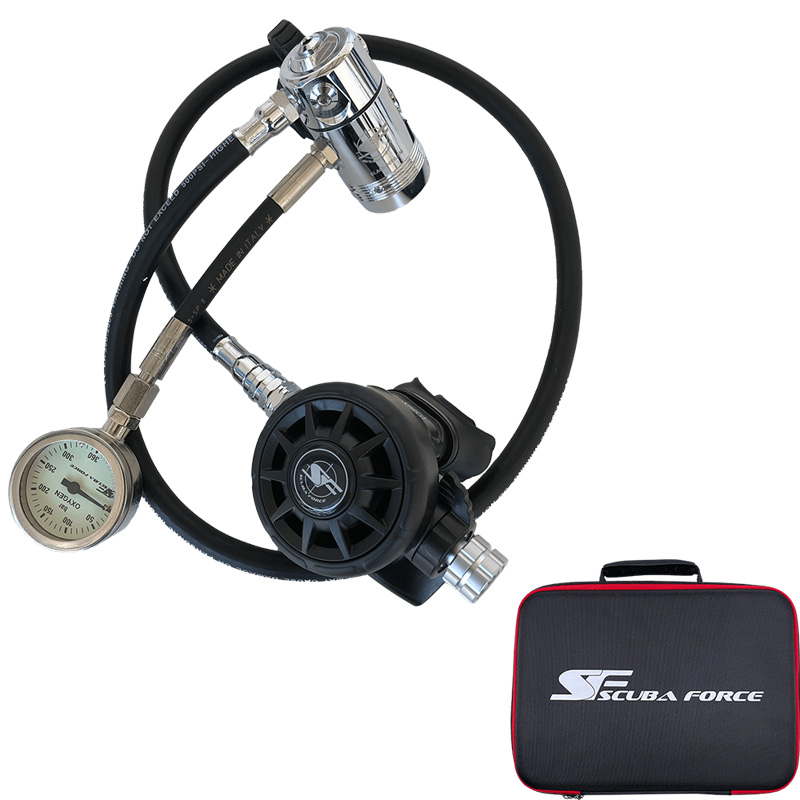Atemregler Scuba Force Stage Set Gummi STSETRUB
