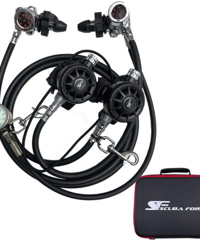 Atemregler Scuba Force Twin Tec Set III Gummi TTSET3RUB