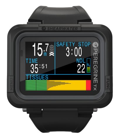 Alternative view of Shearwater Peregrine TX