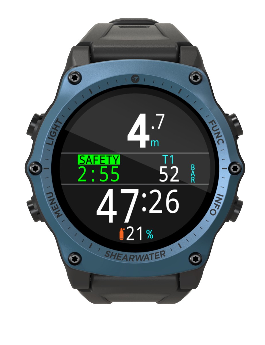 Shearwater TERIC BLUE BEZEL