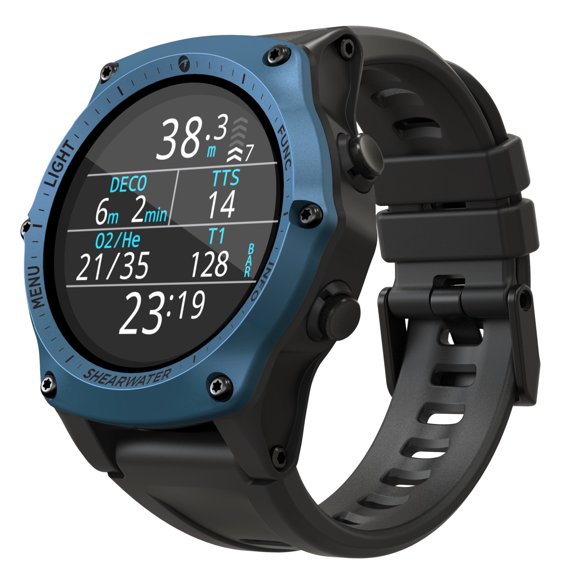 Shearwater TERIC BLUE BEZEL – Bild 2