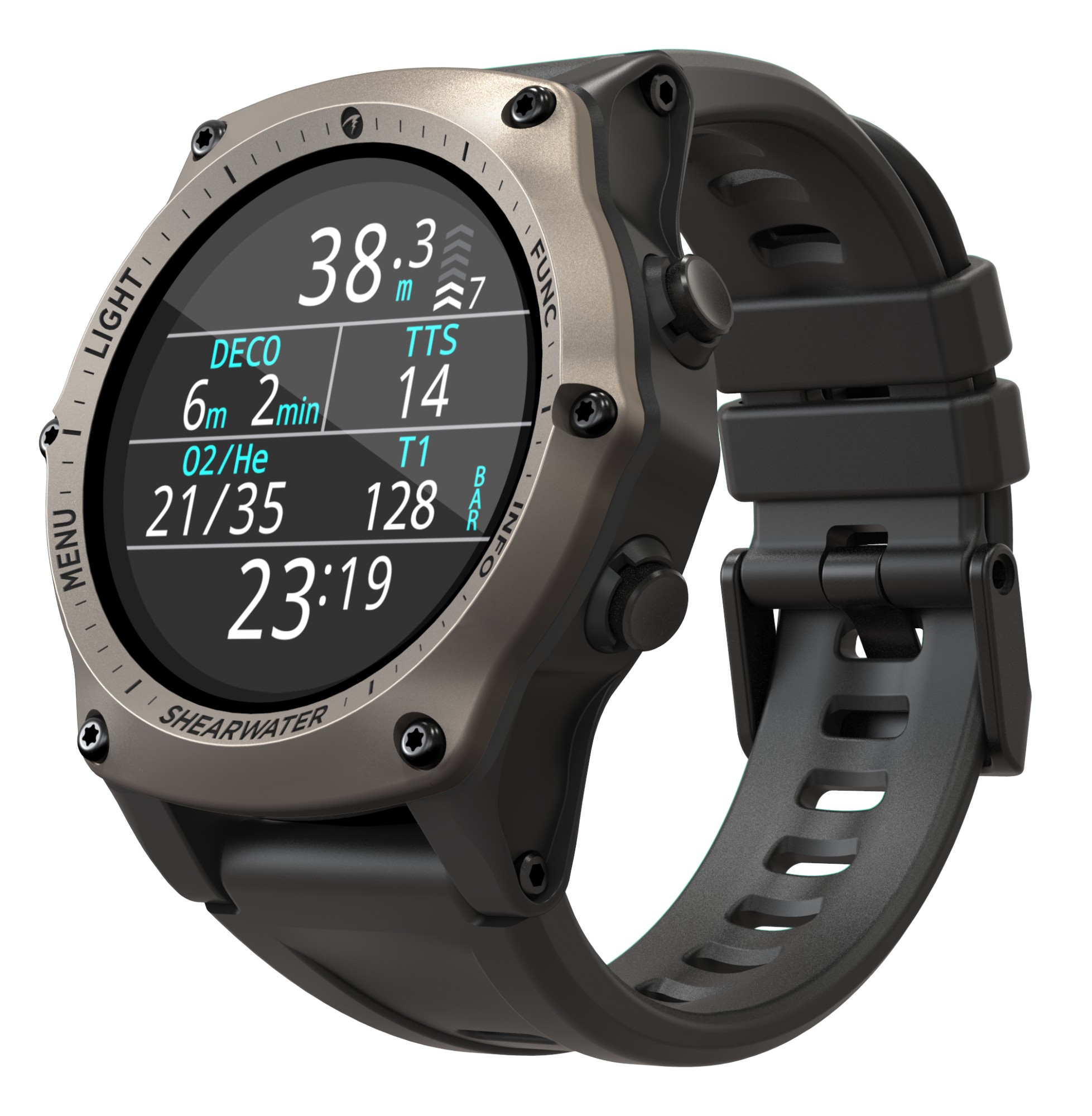 Shearwater TERIC SILVER BEZEL – Bild 2